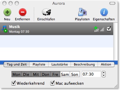 Aurora Hauptansicht